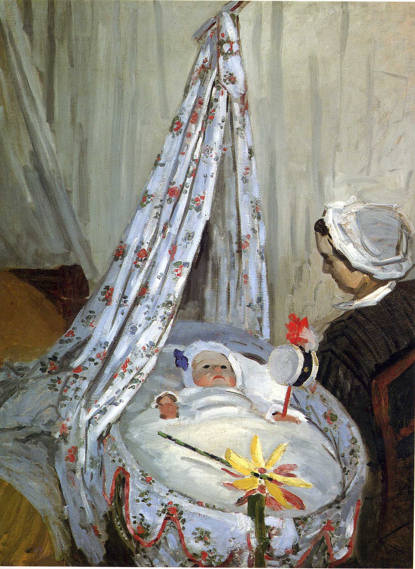 Jean Monet in the Craddle 1867